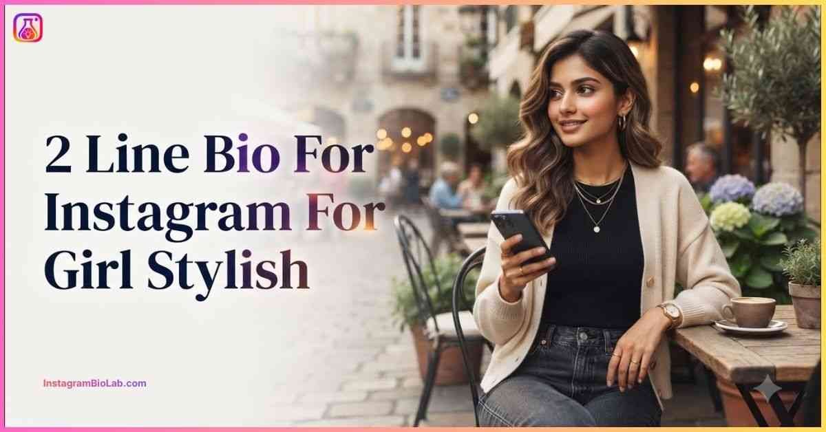 2 Line Bio For Instagram For Girl Stylish​