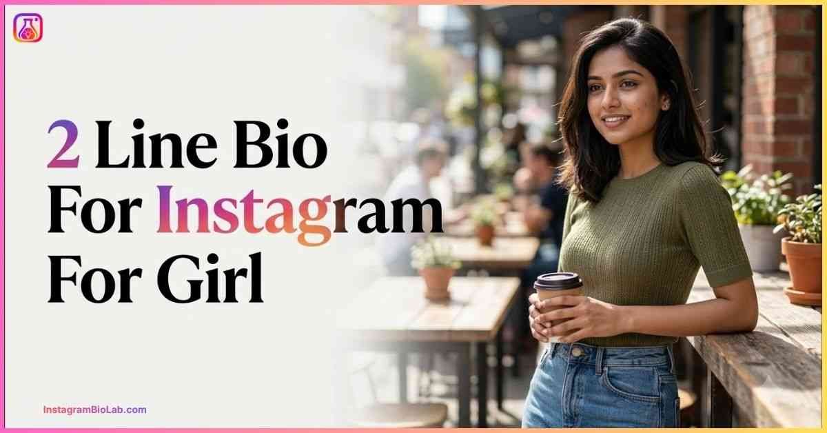 2 Line Bio For Instagram For Girl​