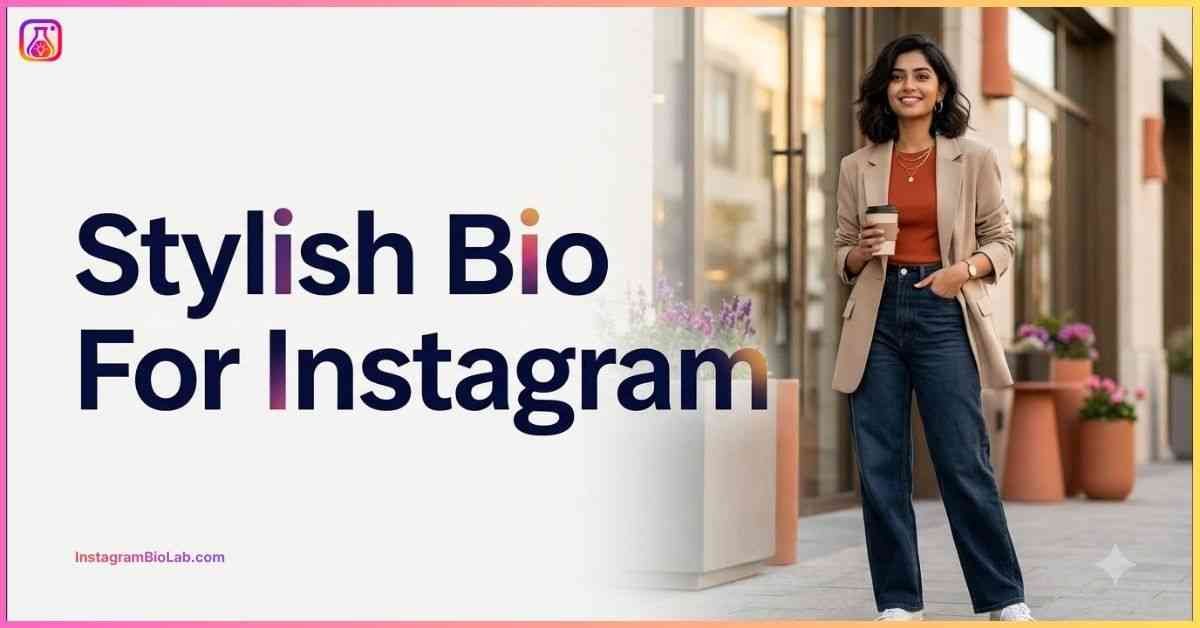 Stylish Bio For Instagram​