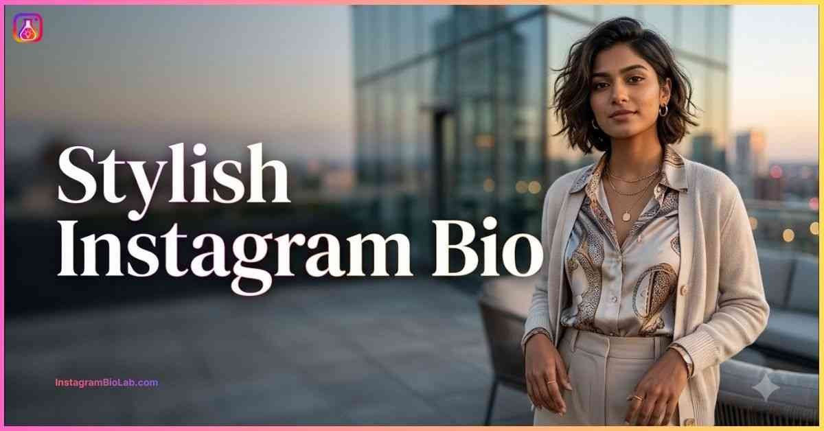 Stylish Instagram Bio​